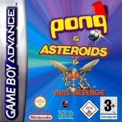 3 In 1 – Asteroids, Yar's Revenge And Pong (sUppLeX) Rom